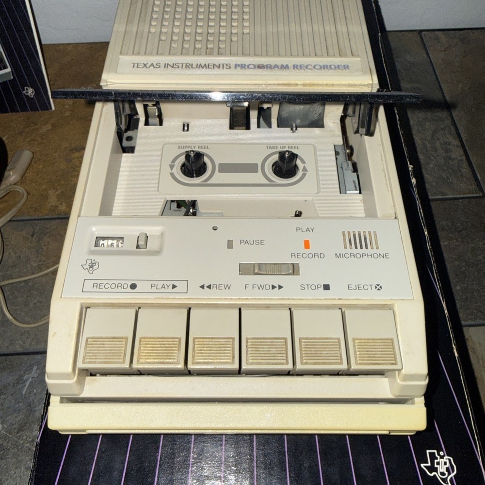 1982 TEXAS INSTRUMENTS Program Recorder PHP2700 In Box Fully Tested - Picture 5 of 11